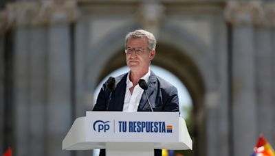 La oposición española sale a las calles de Madrid contra Pedro Sánchez y la amnistía