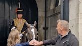 Heartwarming moment King's Guard bursts into tears