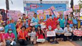 華山基金會愛老人運動會在東港青洲濱海遊憩區登場