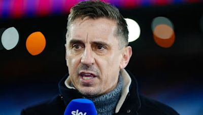 Gary Neville dismisses three managers linked with the Manchester United job and says he'd rather KEEP Erik ten Hag then hand the reins over to 'someone who isn't a good fit ...