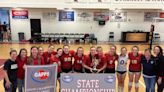 Alleluia Community School volleyball dominates, earns GAPPS 1A state championship