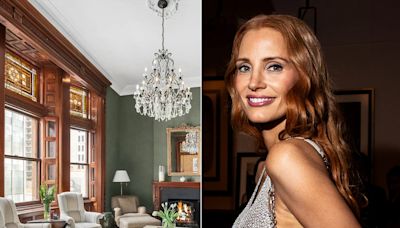 Jessica Chastain is selling her historic 4-bedroom apartment in New York City for $7.45 million. Take a look inside.