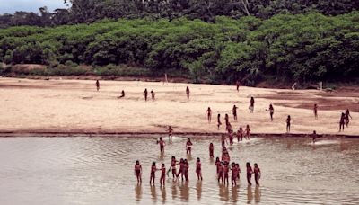 Revelan impactantes imágenes que muestran presencia de madereros en un pueblo indígena no contactado