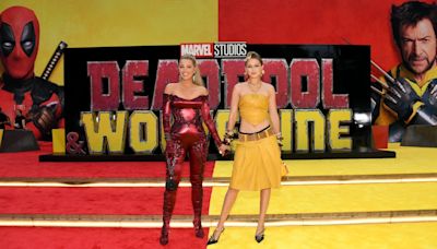 Blake Lively And Gigi Hadid Looked Superhero Chic In Red And Yellow For Deadpool & Wolverine Movie Premiere