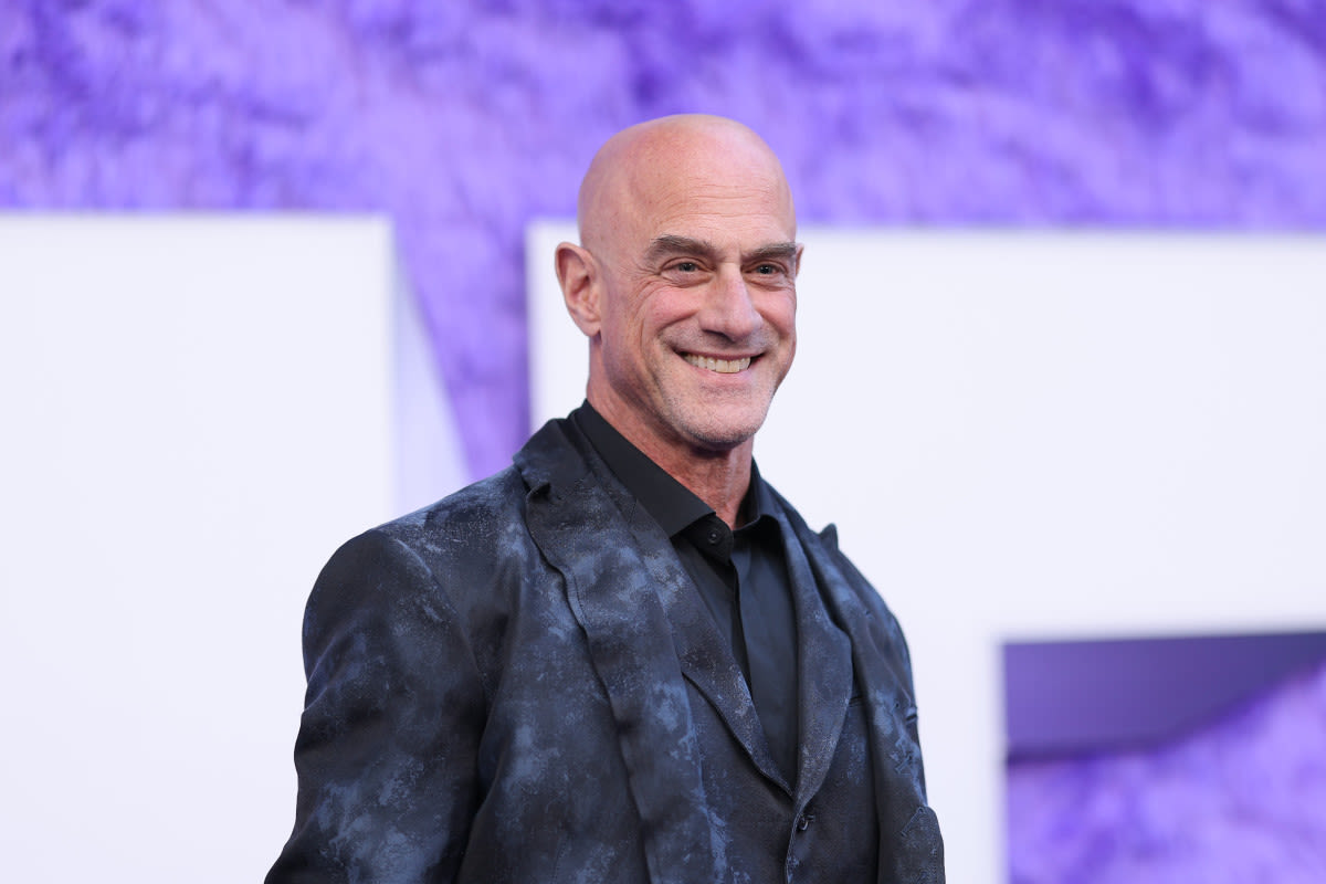 Christopher Meloni Looks Dapper During Rare Outing With Wife