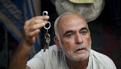 House keys carry symbolic weight for Gaza families repeatedly displaced by war