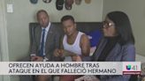 Consulado dominicano ofrece ayuda a hombre que perdió a su hermano en un robo