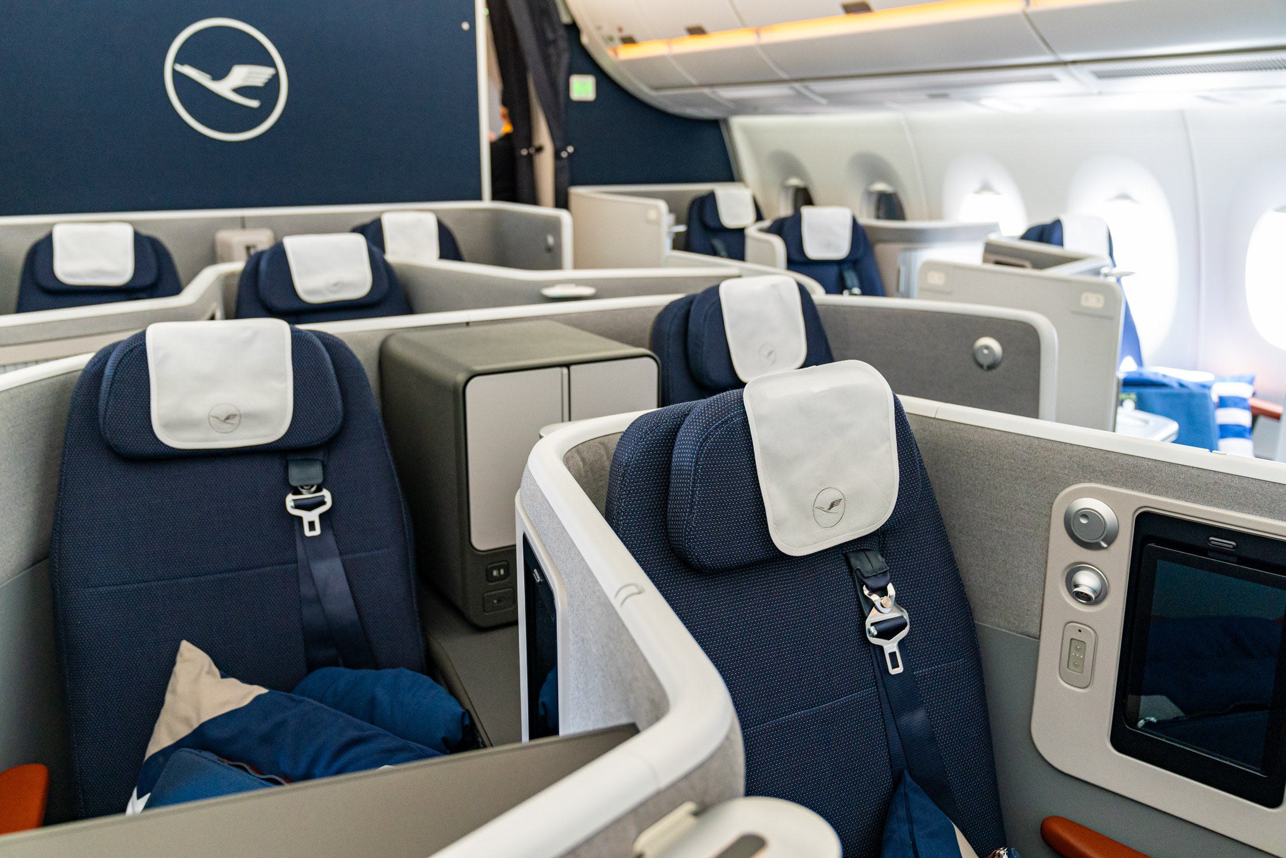 Onboard the 1st Lufthansa 'Allegris' flight — was the new cabin worth the wait? - The Points Guy