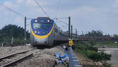 颱風後連日搶修 台鐵北迴、縱貫線提前通車