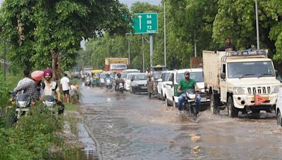 Rain leaves Mohali roads waterlogged