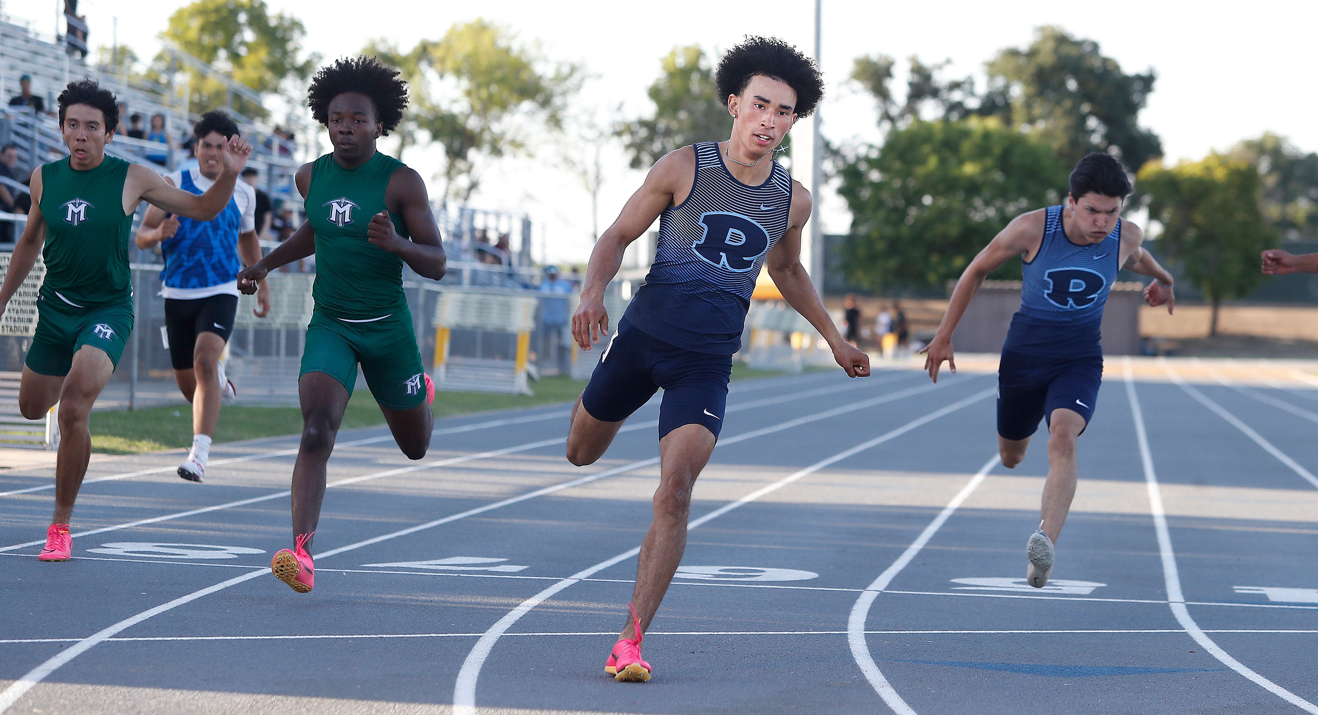 Redwood, Tulare Western capture track and field league championships
