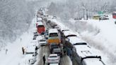 Cars collide on icy road in South Korea; 1 dead, dozens hurt