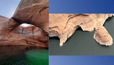 Lake Powell’s Double Arch collapses