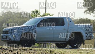 Flagra: nova Volkswagen Amarok está pronta e deve ser lançada em rodeio