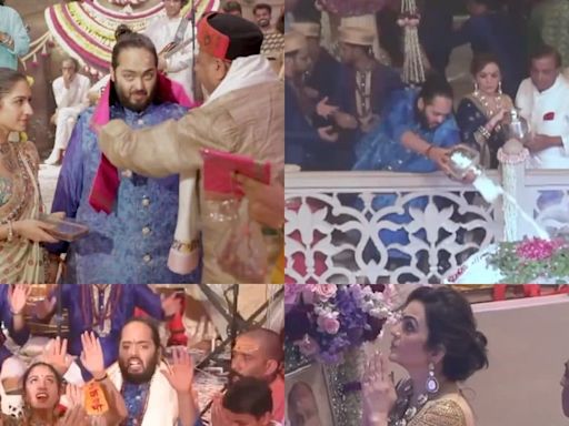 Ambani Family Chants 'Har Har Mahadev', Performs Shiv Abhishek Ahead of Anant-Radhika's Wedding | Watch - News18