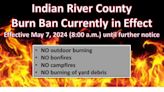 Indian River County issues 'burn ban' to take effect Tuesday