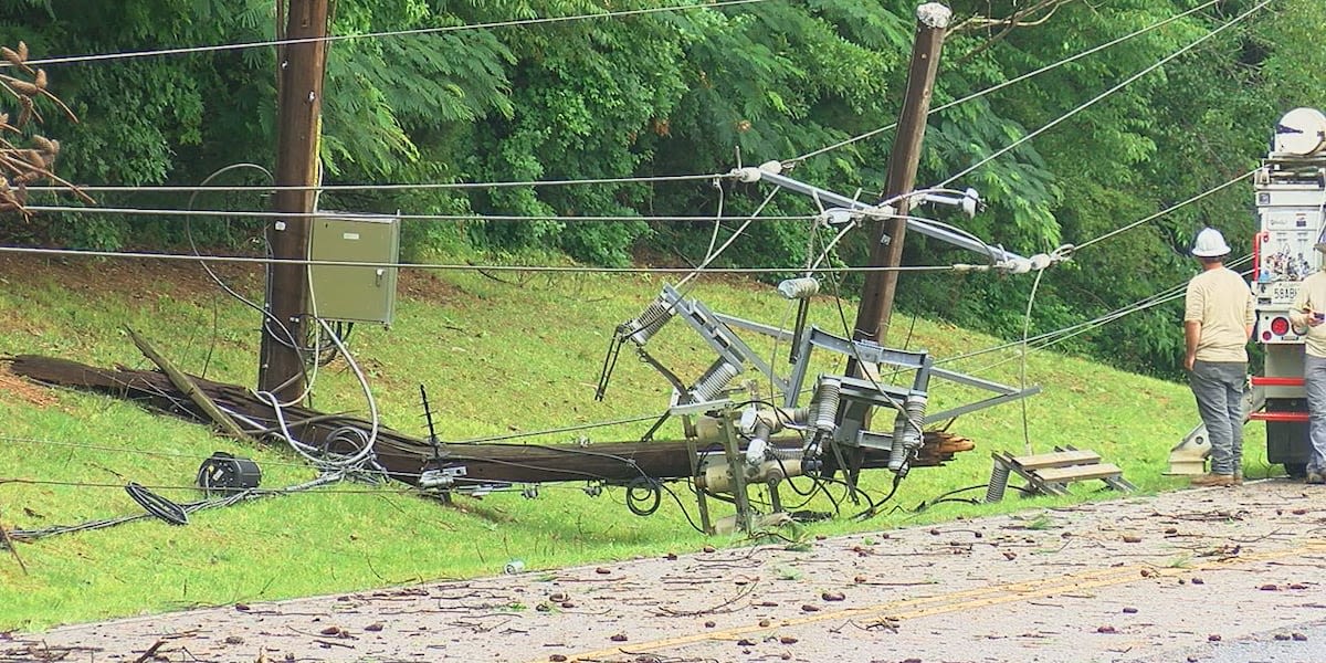 Storm damage in Shelby County causes significant power outages in Helena