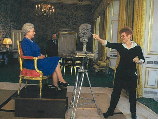 Portrait Busts of Queen Elizabeth II and King Charles III Are Heading to Sale