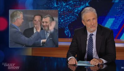 Stewart Mocks Ted Cruz Over Reaction to Biden’s Israel Ultimatum