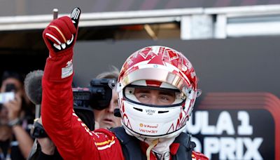 Fórmula 1: Leclerc aprovechó el toque de Verstappen a la pared y se quedó con la pole en Mónaco