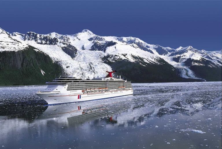 Carnival cruise ship collides with iceberg