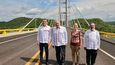 Claudia Sheinbaum presume inauguración del megapuente de La Concordia: con qué estados conecta la obra monumental