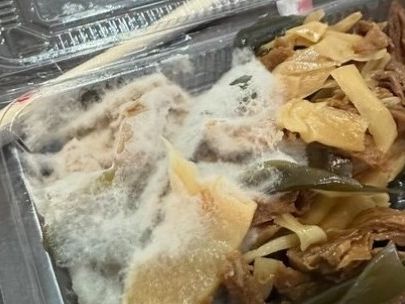 點外賣滷味發現黴菌絲 新北：現場稽查抽檢待驗