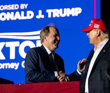 Texas AG Ken Paxton campaign ad mistakenly implicates Donald Trump