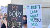 Thousands of pro-choice supporters gather in NYC to protest Roe v Wade decision
