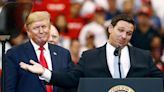 Trump shares poll that shows him beating Ron DeSantis in a fight for the GOP presidential nomination amid speculation that both men will run