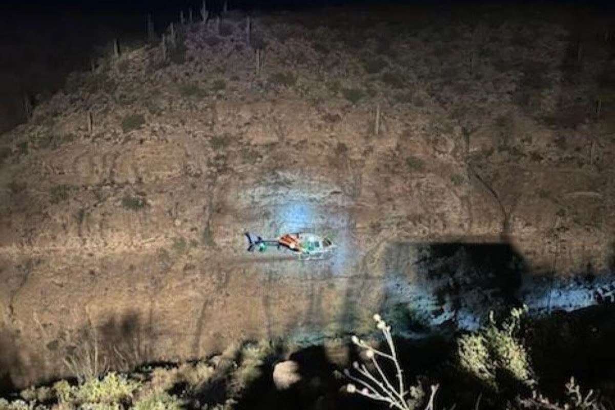 Arizona Cliff Plunge Near Apache Junction, Miraculous Survival of Two Men After 300-Foot Drop