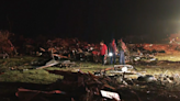 Four dead and 10 injured after tornado strikes Texas town, destroying homes and businesses