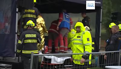 Al menos 18 heridos por la caída de un rayo en la República Checa