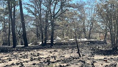 Dueños de cabañas afectadas por incendio piden apoyo para reconstruir