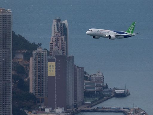 國產機C919 6.1再訪港 包機模式接客往上海 為首次境外商業飛行