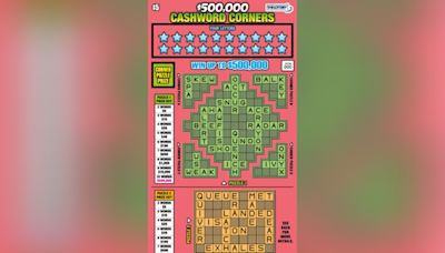 $500,000 grand prize claimed in Mass. lottery crossword-style scratch ticket game