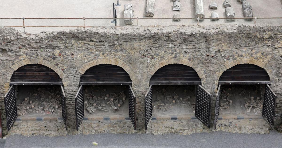 Ancient beach destroyed by Mount Vesuvius eruption in 79AD reopens after restoration