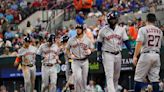 Astros complete historically dominant sweep against plummeting Rangers