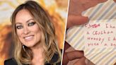 Olivia Wilde shares note her daughter wrote about crushes: ‘That’s my girl’