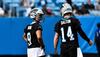 Panthers release depth chart ahead of first preseason game against Patriots