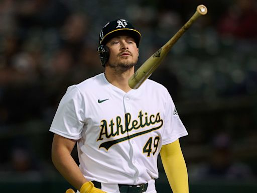 A's Option Ryan Noda--Who's Playing First?
