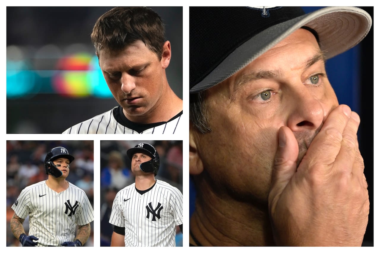 Aaron Boone flips out after Yankees hit rock bottom | ‘We’re pissed off!’