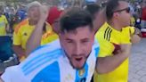 Argentino se volvió loco festejando gol de Colombia ante Costa Rica en Copa América