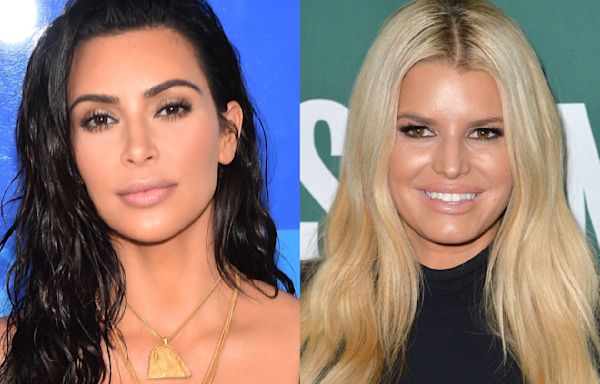 Kim Kardashian & Jessica Simpson Reportedly Haven’t Bonded Over Their Daughters’ Friendship