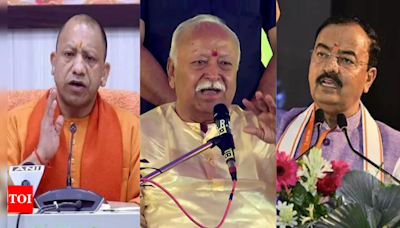 RSS mobilises office-bearers to address BJP internal feud | Lucknow News - Times of India
