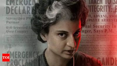 Ready to stand our ground to protect integrity of 'Emergency': Kangana Ranaut on cuts suggested by CBFC | - Times of India