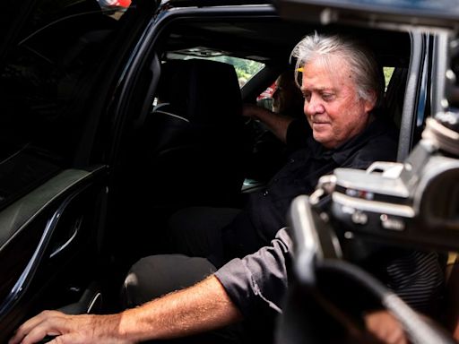 Steve Bannon begins serving 4-month sentence in federal prison for defying congressional subpoena