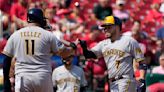 Caratini and Perkins homer in the Brewers' 6-0 victory over the Cardinals