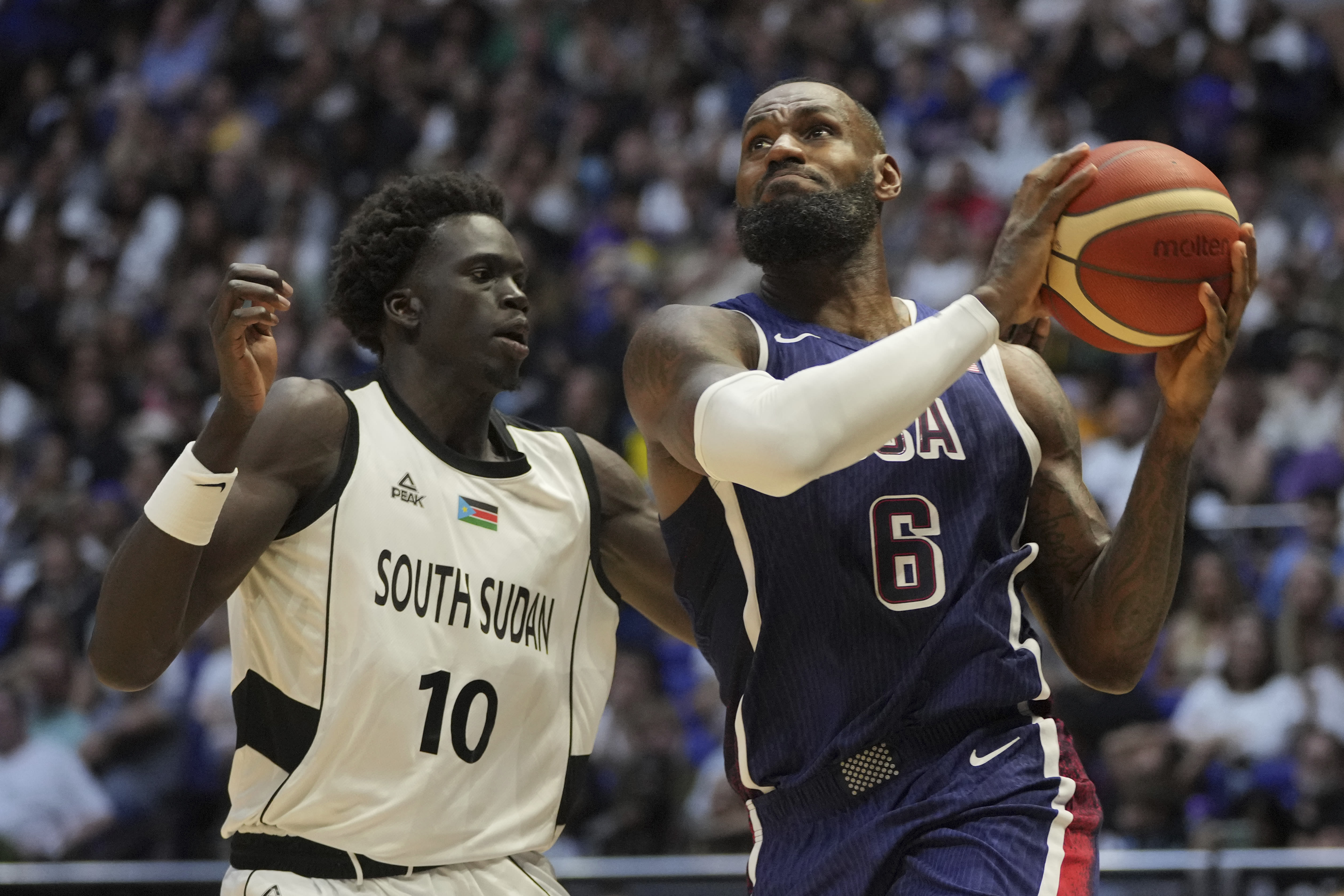Team USA defeats South Sudan in narrow 101-100 victory ahead of Paris 2024 Olympics
