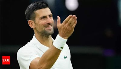 Novak Djokovic into Wimbledon semi-finals due to Alex de Minaur injury | Tennis News - Times of India